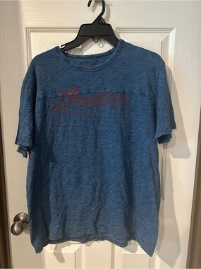 Men's lucky brand Crewneck T-Shirt Indian Motorcycle XXL